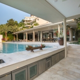 Bayside villa 6. A luxury and private 5 bedroom ocean view villa overlooking Samrong Bay, Koh Samui, Thailand